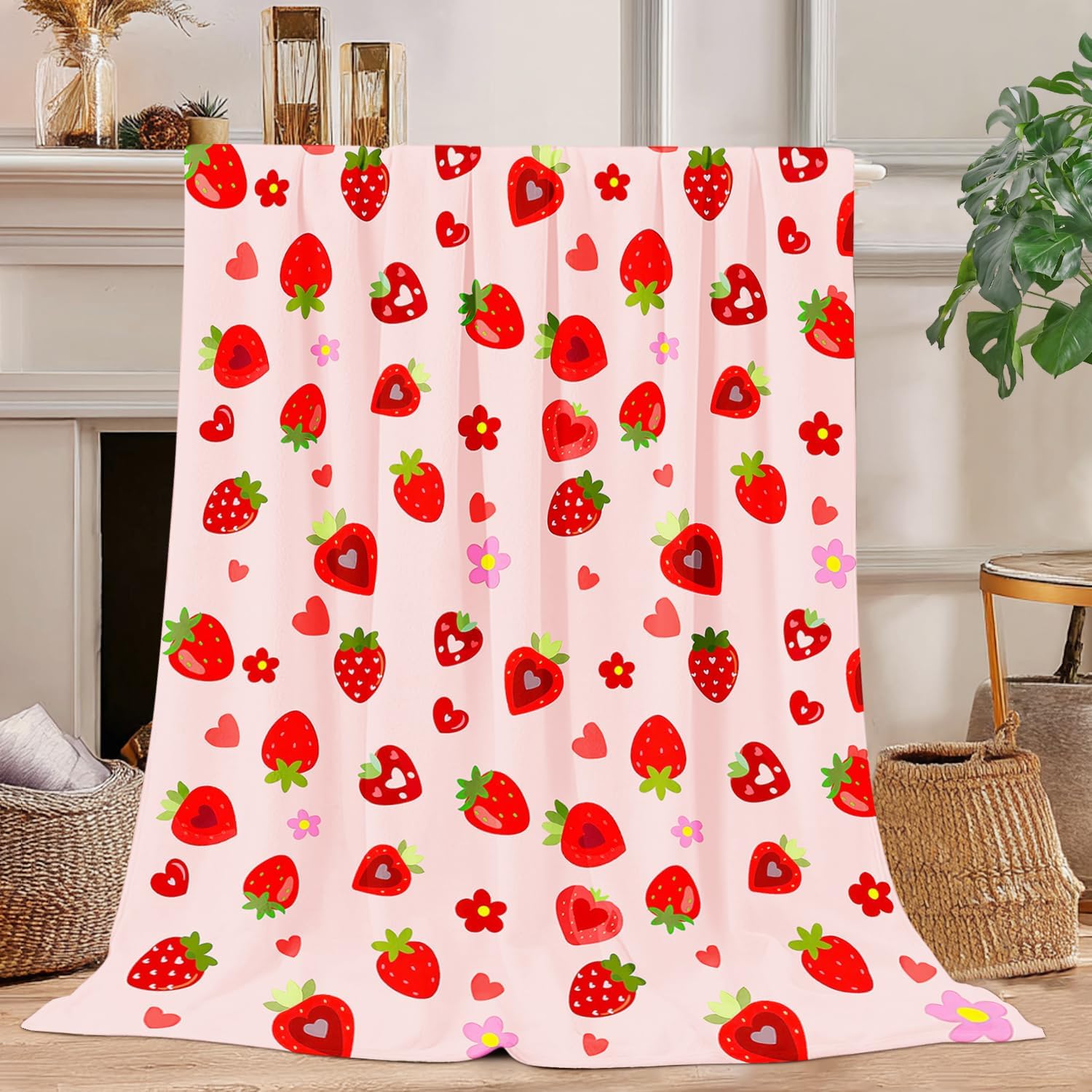 Одеяло с лягушкой дизайн фэнтезийный лес узор с грибами мягкий плед бохо декор спальня текстиль волшебный аксессуар 75x90cm