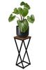 Loft Planter Konel Rustic Loft Black 62 Cm
