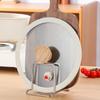 1/3/5Pcs Space-Saving Stainless Steel Pot Lid And Cutting Board Organizer Combo Heavy-Duty Countertop Rack Kitchen Organizer