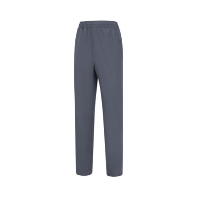 Li Ning Group Purchase Series Lace-Up Straight Leg Pocket Casual Knitted Sports Pants Men Pants Cold-Sand-Black AKYU457-2