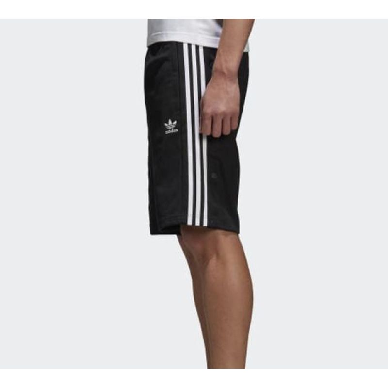 Adidas Originals Trefoil Snap-Cuff Training Shorts Men Shorts Black CW1292