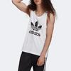 Adidas Originals Trefoil Tank with Contrast Trefoil Logo Sports Training Vest Men Tops White H06636
