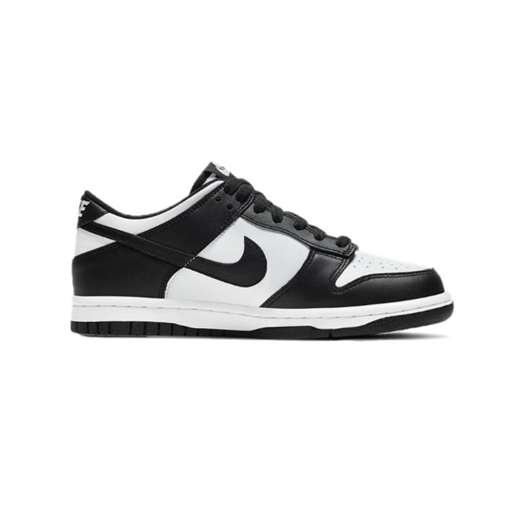Nike Dunk Slip Resistant, Abrasion Resistant, Lightweight Low top Skateboard Shoes Unisex Black White DD1391-100(Team502-)
