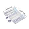 Salon Hair Scissors Holder Storage Box for Barbers Free Installation Accessory Secure Placement 14x20.5cm Stylist Tool Organizer