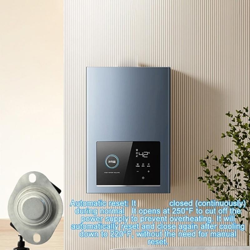 Furnace Thermostat L145-60 Limit Switches High Temperature Resistant Limit Switches for Furnace Thermostat Easy to Install