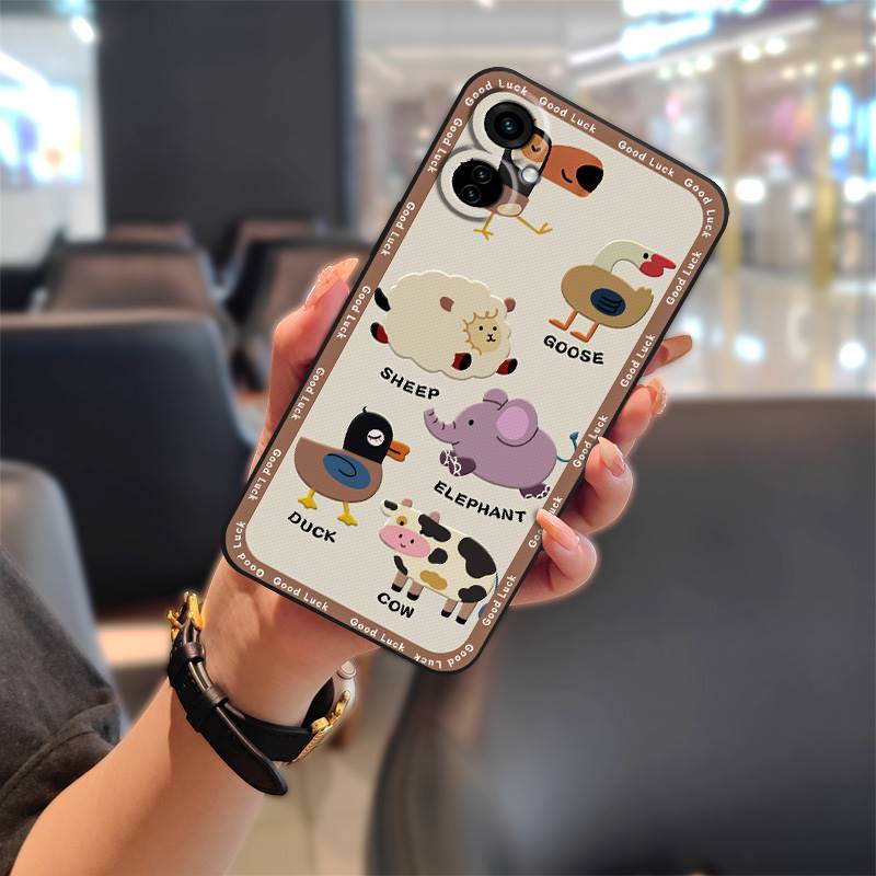 Protective Waterproof Phone Case For Tecno Camon19 Neo Anti-dust Durable Fashion Design Back Cover Cute Cartoon Cover