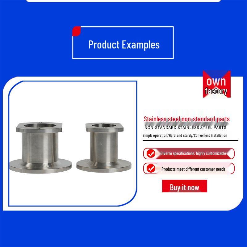 Custom CNC Machined Stainless Steel Parts