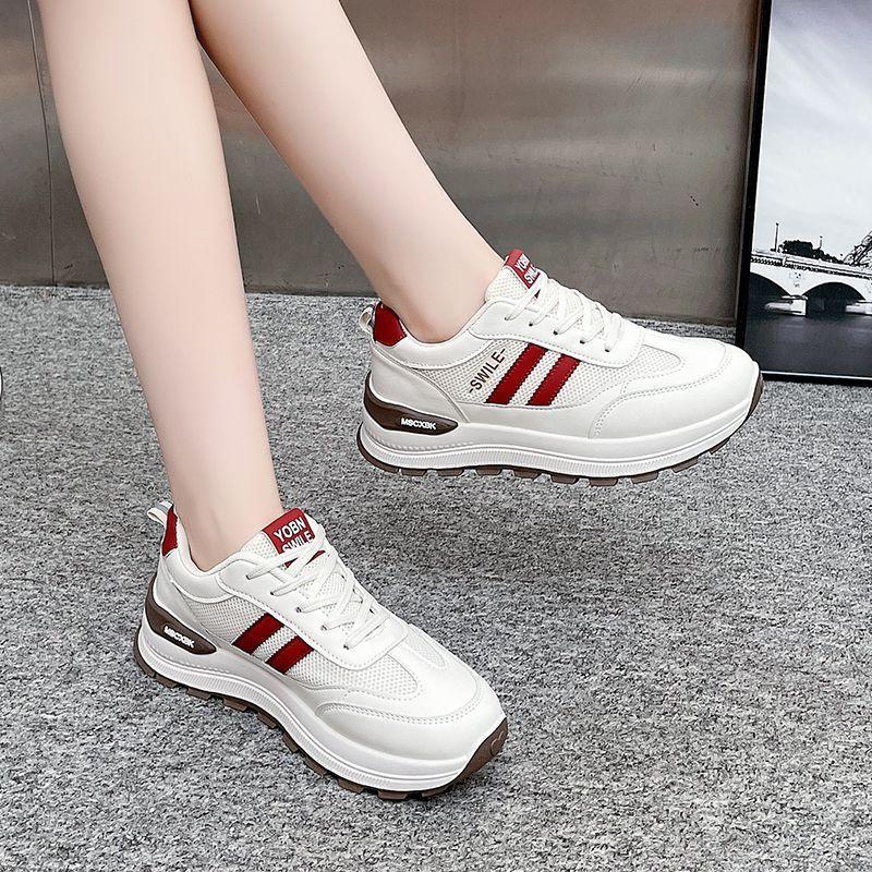 Summer super soft breathable casual mesh new sports shoes light running German training dad shoes women