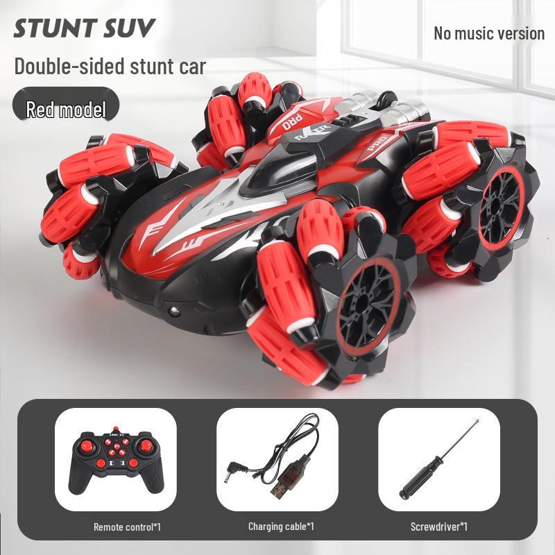 

Двусторонняя трюковая радиоуправляемая машина 4x4 - Управляемая жестами, дрифтующая, для лазания по бездорожью, 2.4G