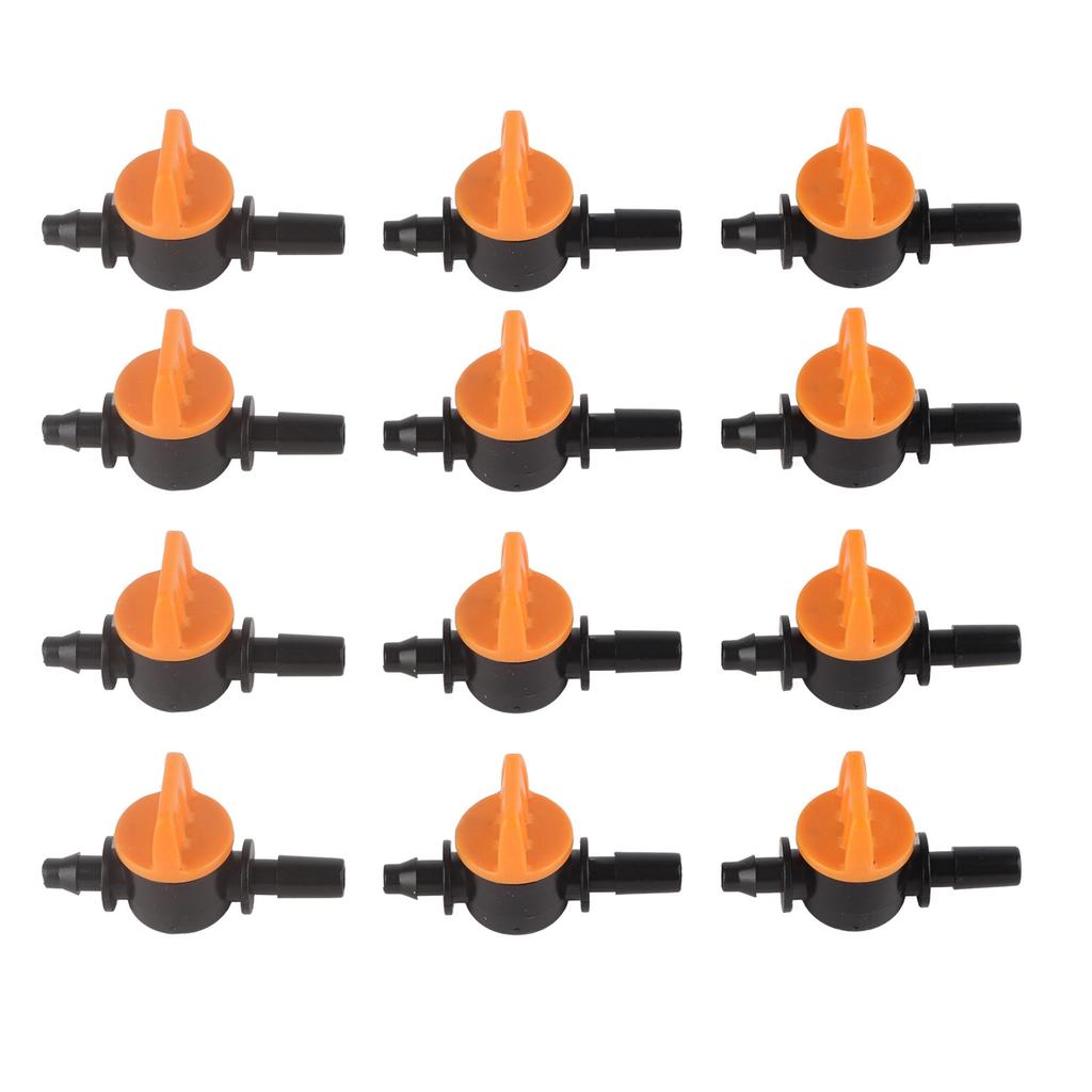 50 stücke Tropf Bewässerung Ventil 4/7mm Äußere Durchmesser 6mm/0,2 in Tropf Bewässerung Schalt Ventil für
