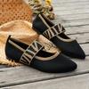 New Women's Soft Sole Wool Knit Slip-On Ballet Flats