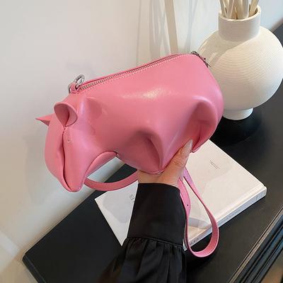 Persönlichkeit lustige Kalb Styling Tasche 2025 neu japanische Cartoon Mädchen ausländischer Stil vielseitige Schultertasche kleine Messenger Tide