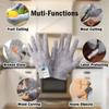 Gants Résistant Aux Coupures, Gants De Travail, Gants De Cuisine, Niveau 5 Protection, De Sécurité Alimentaire, des Gants Tricot,148