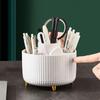 Drehbarer Stifthalter Großes Fassungsvermögen Schreibtisch Schreibwaren Kosmetik Aufbewahrungsbox Kinder Schreibtisch Make-up Pinsel Dose