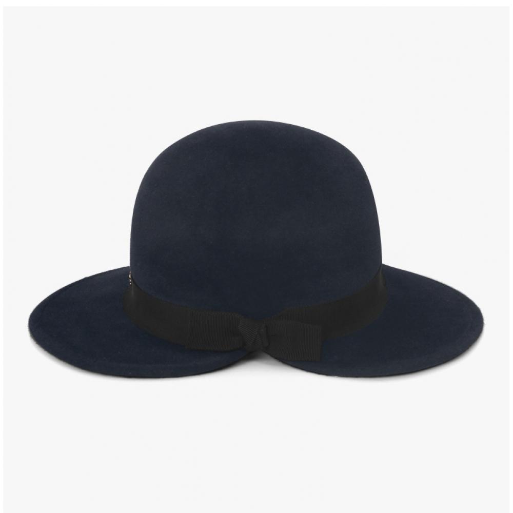 Helen Kaminski Hat51004 Nv Daisy Navy Cloche Bucket Hat