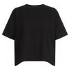 Shop   Women S Kr Roundneck Boxy looSe Semicrop SS Tee Black Dai wSh 20768 Black