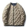 Unisex Reversible Winter Down Jacket 90% White Duck Warm Loose Fit Outdoor Casual Coat