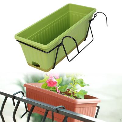 Hanging Basket Flower Box Pot Creative Holder Potted for Shelf Office