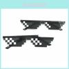 Occhiali da Vista Pixel Mosaico Vintage con Design Unico a Quadri per Stile Unisex
