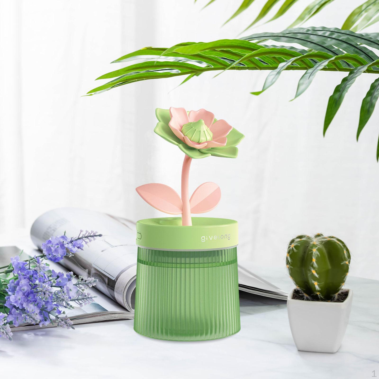 

Увлажнитель воздуха 260 мл с функцией подзарядки и двумя режимами распыления для путешествий и детской комнаты зелёный