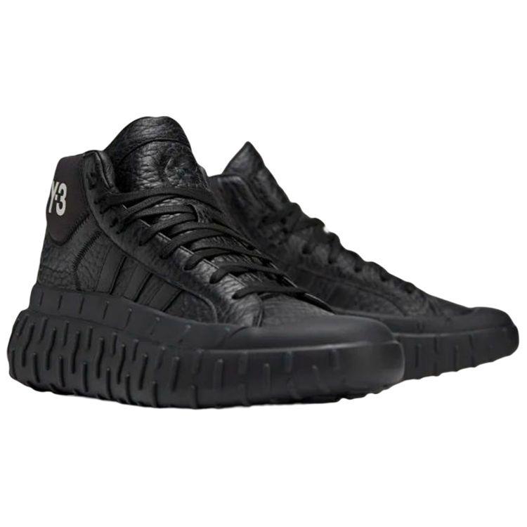 adidas Y-3 GR.1P High Triple Black Unisex Sneakers HQ5994