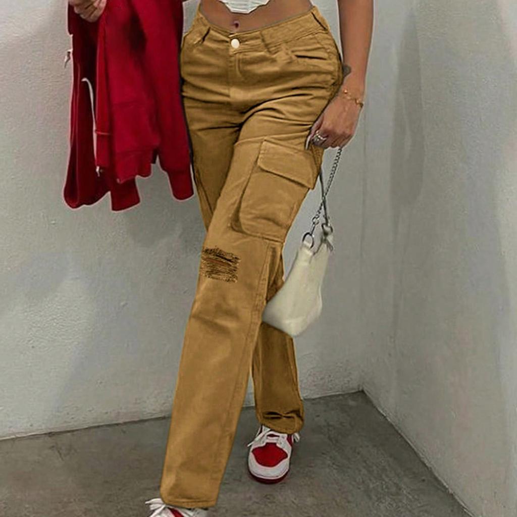Women's Mid- Stretch Jeans With Pockets