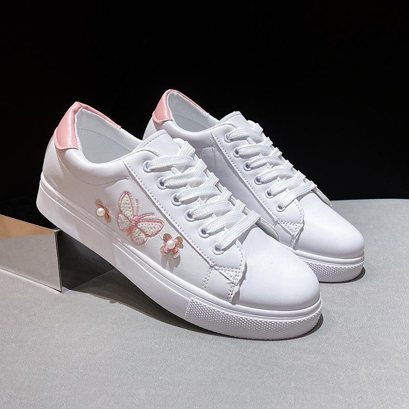 Autumn new thick-soled heightening with wide-leg pants shoes chic sneakers