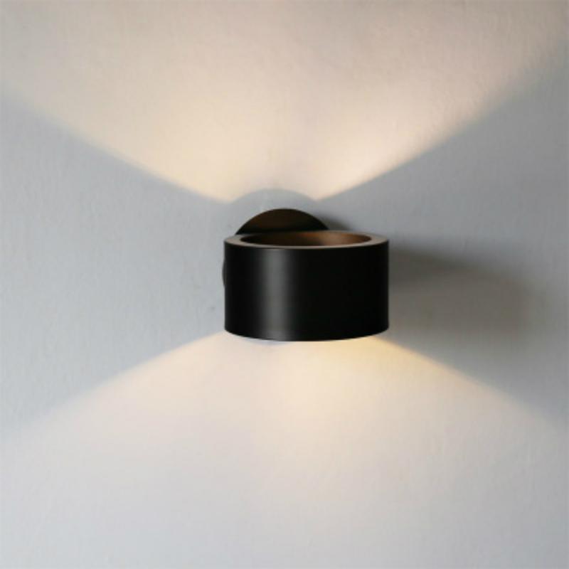 

JOYINLED Black Led Wall Lamp Modern Lighting Living Bedroom Restaurant Decor Nordic Fixture Minimalist Sconce Bedside Lights чорний