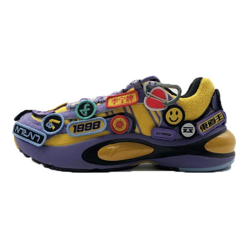 Li Ning Low Top Running Shoes Men's Multicolor ARHP189-4