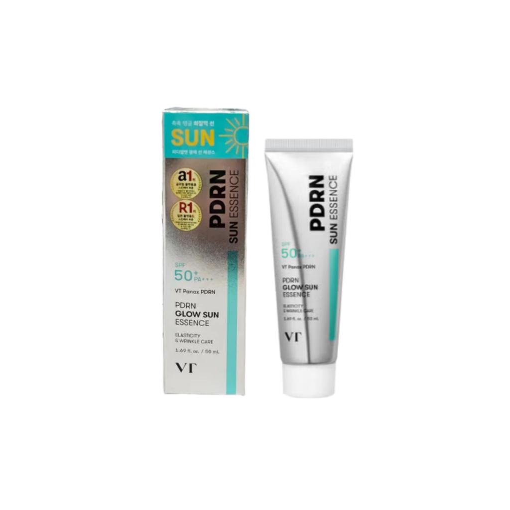 Daiso korea VT PDRN GLOW cream, sun, essence, toner
