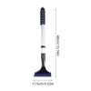 Extra-long Handle Ice Scraper Telescopic Snow Shovel Extra-long Handle Rubber Squeegee Rubber Ice Cleaning Tool For Snow Ice And