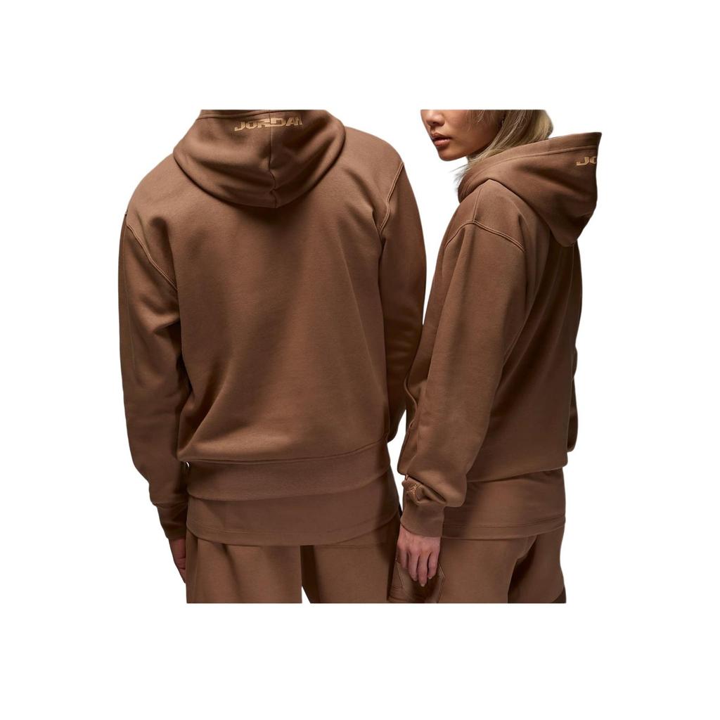 Jordan MVP Fleece Pullover Hoodie Men Hoodies Dark-Brown Orange Chalk FV7227-223