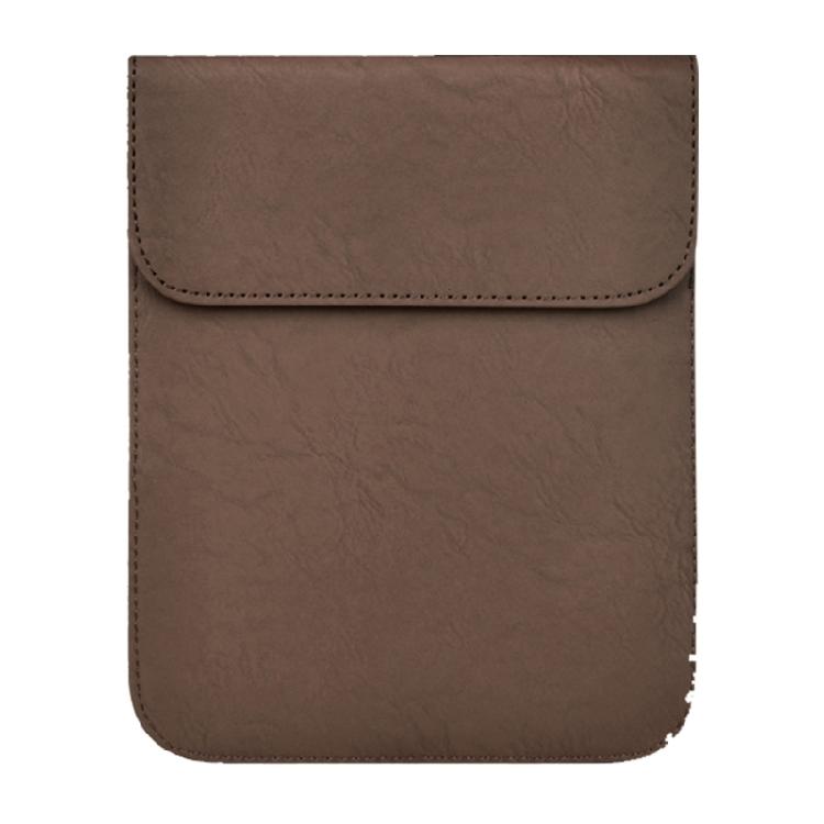 Universelle 6-Zoll E-Reader-Hülle mit präzisem Portzugang, rutschfestem Gummiband, PU-Lederkonstruktion, Schutzschale