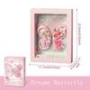 Non-Toxic Dreamy Butterfly Model Assemblage Building Blocks Moc Fantasy Picture Frame Ornaments Home Decorations Kids Toys Gifts For Children