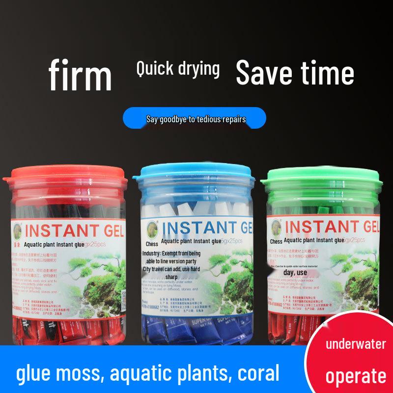 Quick-Dry Glue for Aquarium Moss, Coral, Driftwood & Resin Crafts