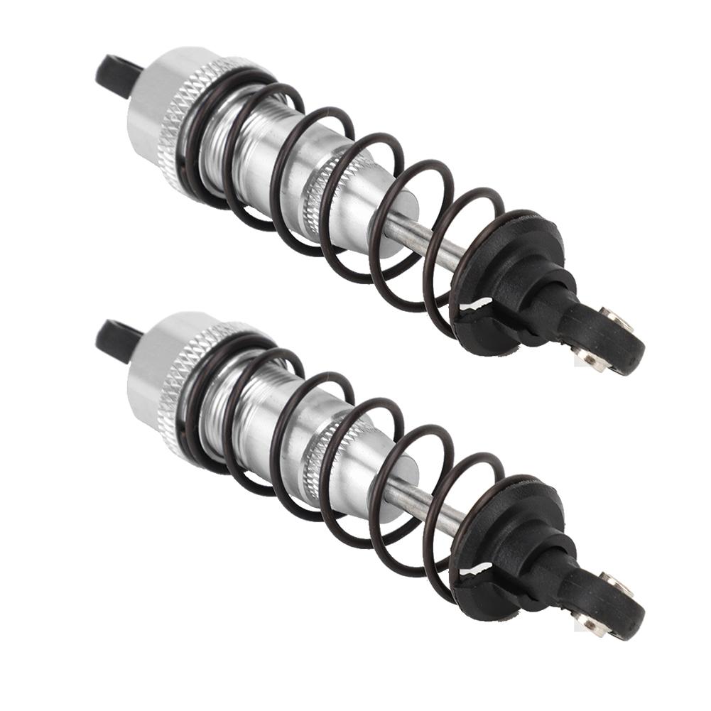 RC Front Shock Damper Fit for WLtoys K949 1 10 Remote Control Off Road Car Upgrade Parts(Silver K949 010S )