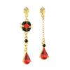 Genshin Impact Earring Ear Studs Barbatos Venti Wind Element Irregular Metal Pendant Earrings For Women Cosplay Party Jewelry