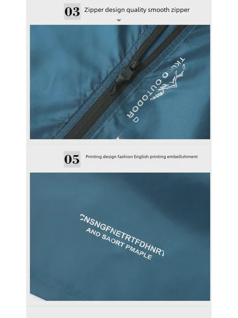 Men's Summer Ice Silk Sun Protection Jacket - Lightweight, Breathable, Long Sleeve for Fishing & Outdoor Activities