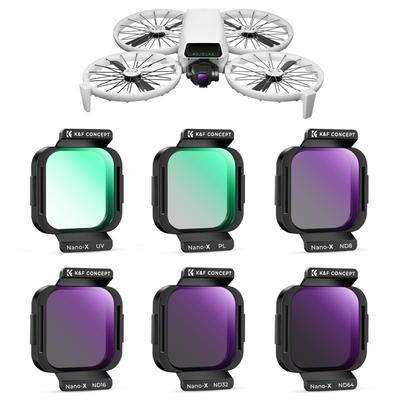 Concept DJI Flip Exclusive Filter Set ND Filter Neutral Density Filter CPL Filter Polarizing Filter UV Filter Protective Filter AGC Optical Glass Nano