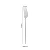 Gold-Plated Portuguese-Japanese Stainless Steel Cutlery Set: Knife, Fork, Dessert Spoon, Chopsticks, Ice Cream Spoon, Fruit Fork