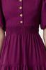 Women's Style Dress Pink Square Neck Maxi Woven Dress with Opening Waist and Back Detail