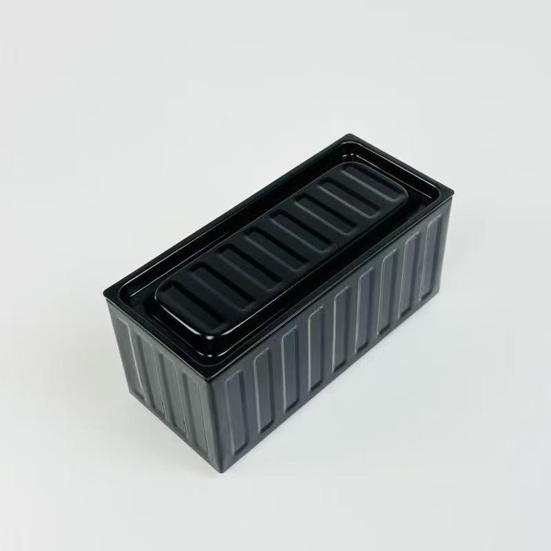 Iron Box Desktop Storage: Creative Christmas Gift Packaging for Cookies, Candies, and Toys