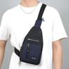 Large Capacity Shoulder Crossbody Bag Multifunctional Sports Waist Bag Cool Men's Chest Bag  Travel