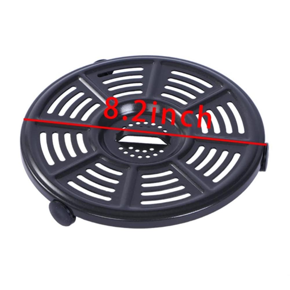 Carbon Steel Material Air Fryer Crisper Plate Dishwasher Safe