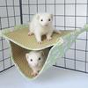 Double Layered Pet Hammock Cool Mat Hamster Jumping Platform Pet Supplies Hanging Nest  Summer
