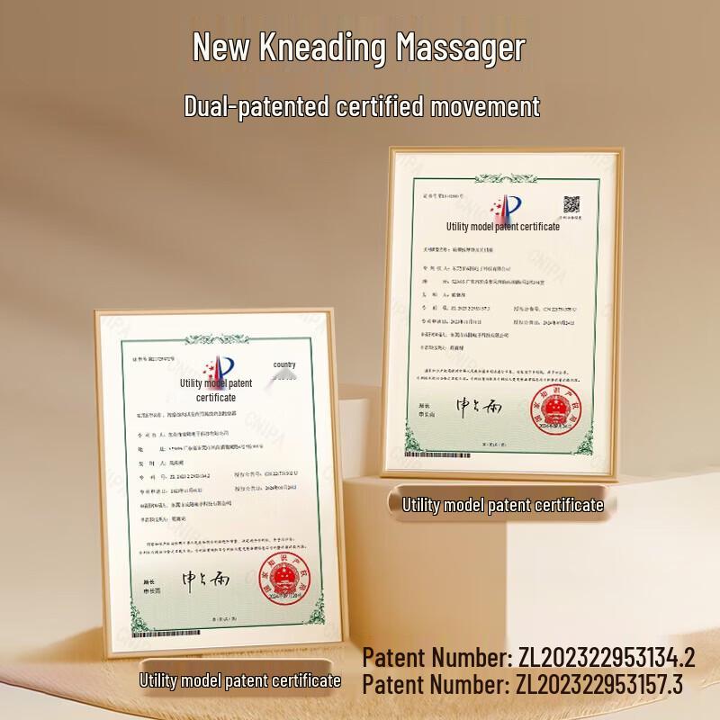 WayourCare Heated Kneading Neck Massager