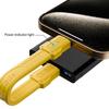 USB4.0 Type C Cable PD240W Charging 80Gbps Transmission Speed TPE Flexible Anti Twist Design