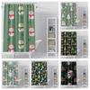Home Decoration Shower Curtains for Bathroom Waterproof Curtain Fabric Modern Nordic Style Living Room Merry Christmas Winte
