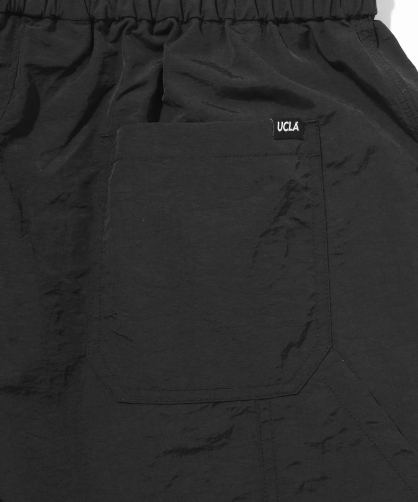 UCLA Unisex Full Elastic Carpenter Work Pants [Black](Ub3Lp4A)