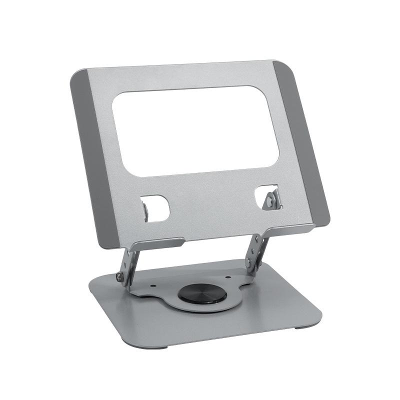 Adjustable 360° Rotation Metal Laptop & Tablet Stand with Heat Dissipation